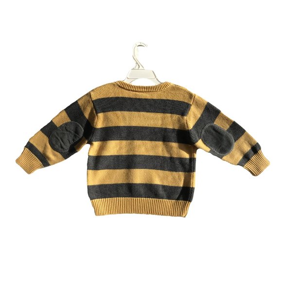 baby GAP V-neck Striped Sweater Boys 2yrs Cotton - Picture 4 of 8